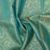 Rexona green gold zari by zari tissue floral design rani pink gold zari rangoli border pattu paavadai lehanka