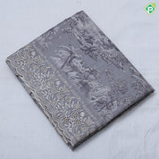 light colours wild effect design self cut work border fancy cotton saree