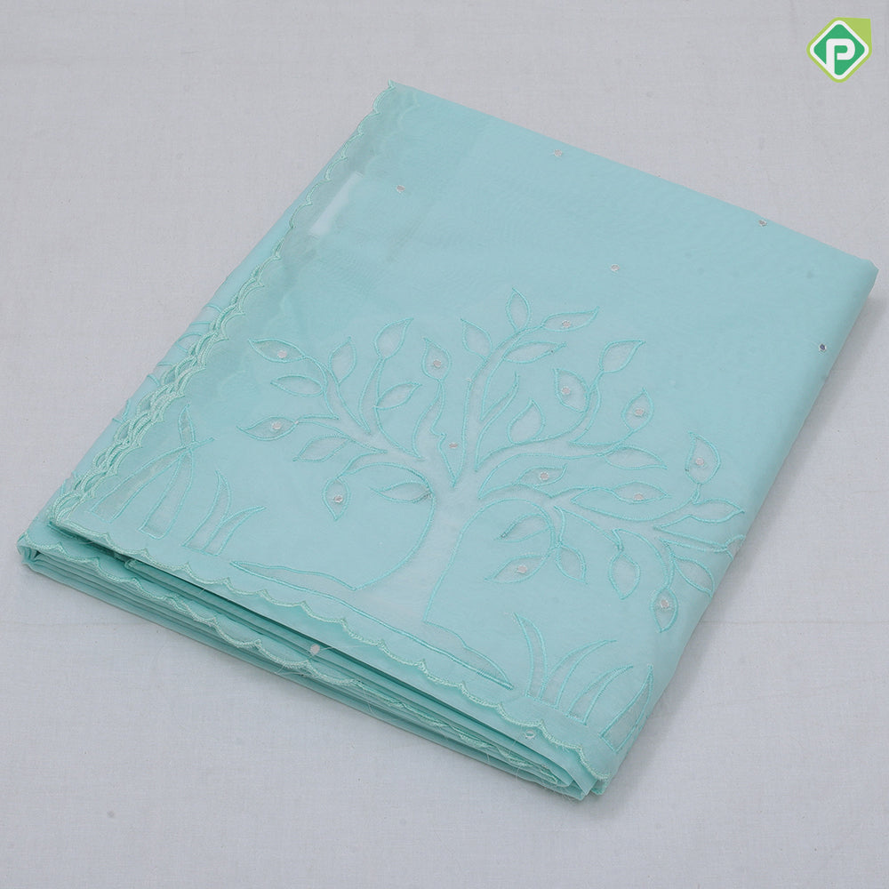 Trendy Colour Flower Floral Design Edge Weave Border Design Trendy Fancy Cotton Saree
