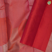 Pink shades with Orange Bubble Design Tissue weaved silk saree