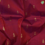 Purple pink gold zari fancy butta contrast mango yellow gold zari one side border silk saree
