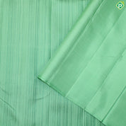 Pista Green Thread Work With Flower Motif Border Trendy Silk Saree