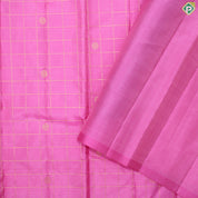 Pink Color Gold Zari With Self Color  Border Traditional Silk Saree