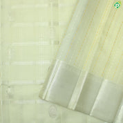 Sandal Wood Color Silver Zari With Self Color Border Traditional Silk Saree
