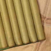 Mint green base Raja Ravi Varma poet painting inspired pallu concept signature edition tissue silk saree