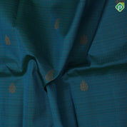 Peacock Blue gold zari kattam thilagam butta design rani pink gold zari peacock butta border pattu paavadai lehanka