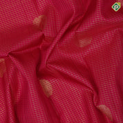 Rose pink gold zari kattam yaali round butta self gold zari gajayaali rudraksham butta lines border traditional silk saree