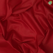 Red Gold Zari Vairaoosi Lines Self Colour Ruthracham Floral Border Design Traditional Silk Saree