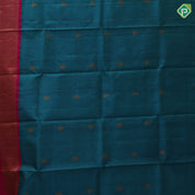 Peacock Blue gold zari kattam thilagam butta design rani pink gold zari peacock butta border pattu paavadai lehanka