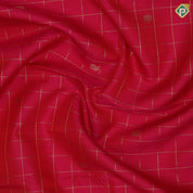 Pinkish red gold zari kattam butta motifs design purple pink gold zari peacock chakkaram butta border traditional silk saree