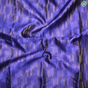 Violet color gold Zari Gross Lines Design Self Color Border Trendy Silks Saree