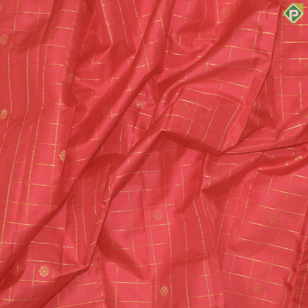 Maroon Colour Gold Zari With Self Colour Border Traditional Silk Saree