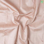 Beige With Gold Zari Small Button Butta Motifs gold Silver Zari Floral Creeper Design Border Traditional Silk Saree