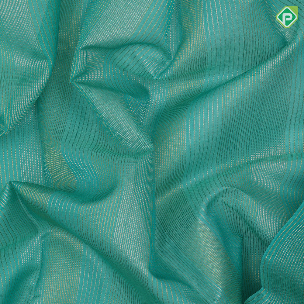 Rexsona Green Silver Gold Zari Vairaoosi Lines Peacock Chagaram Design Purple Ruthracham Bavanji Border Design Traditional Silk Saree