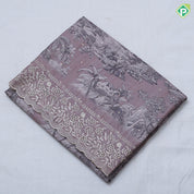 light colours wild effect design self cut work border fancy cotton saree