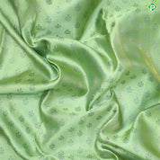 Pista Green Gold Zari Tissue With Rexsona Green Border Trendy  Silk Saree