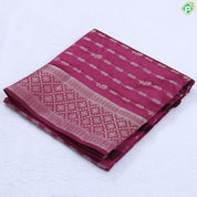 Pink gold zari Beads Lines design Self gold zari diamond rangoli border fancy chiffon saree