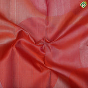 Pink shades with Orange Bubble Design Tissue weaved silk saree