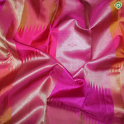 Multi Color Gold Zari With Raising Broder Traditional Silk Saree