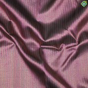 Magenta With Silver Zari Stripes Contrast Ananda Colour Gold Zari Border Traditional Silk Saree