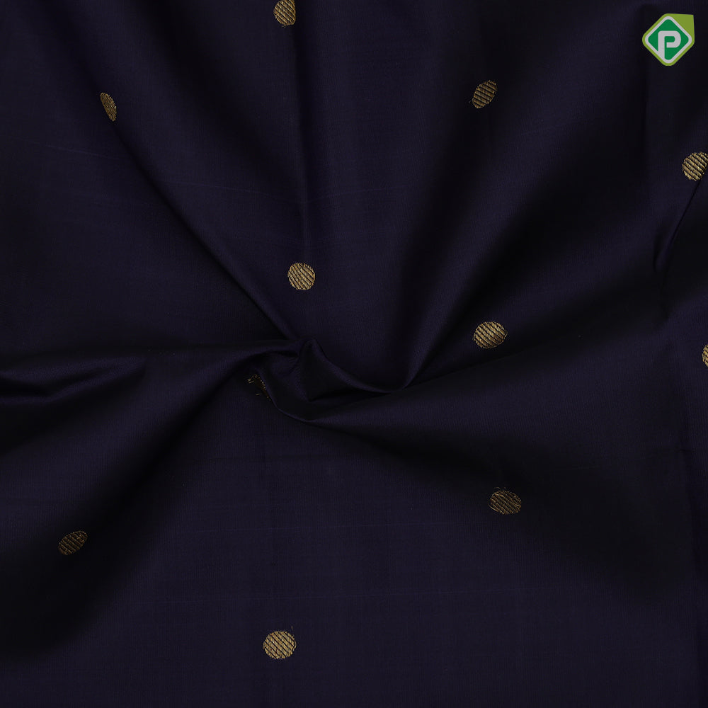 Dark Purple Gold Zaro Ruthracham Butta Design Maroon Color Peacock Design Traditional Silk Saree