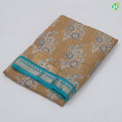 Cider Based Trendy Design Contrast Border Fancy Cotton Saree