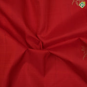 Rust orange gold zari  parrot motif design brown peacock elephant border design traditional silk saree