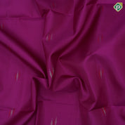Purple group honey drop meena work butta design self gold zari meena work rangoli border soft silk saree