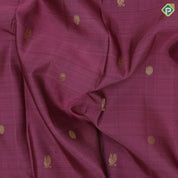 Dark Onion Gold Zari Peacock Chagaram Butta Design Coffee Brown Vanasingaram Border Design Traditional Silk Saree