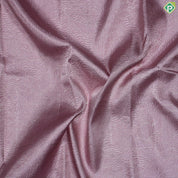 Baby Pink Silver Zari With Self Color Border fancy Trendy Silk Saree