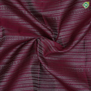 Deep Pink Gold Zari Velthari Lines Brocade Design Dark Navy Blur Flower Bride Border Design Trendy Silk Saree