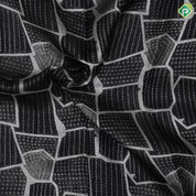 Black colour Silver Zari Checks Design Chilly Red Floral Mayilkan Border Design Luxury Black silk Saree
