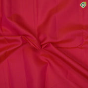 Orangish pink full body plain purple with gold zari bavanji edge border plain traditional vintage silk saree