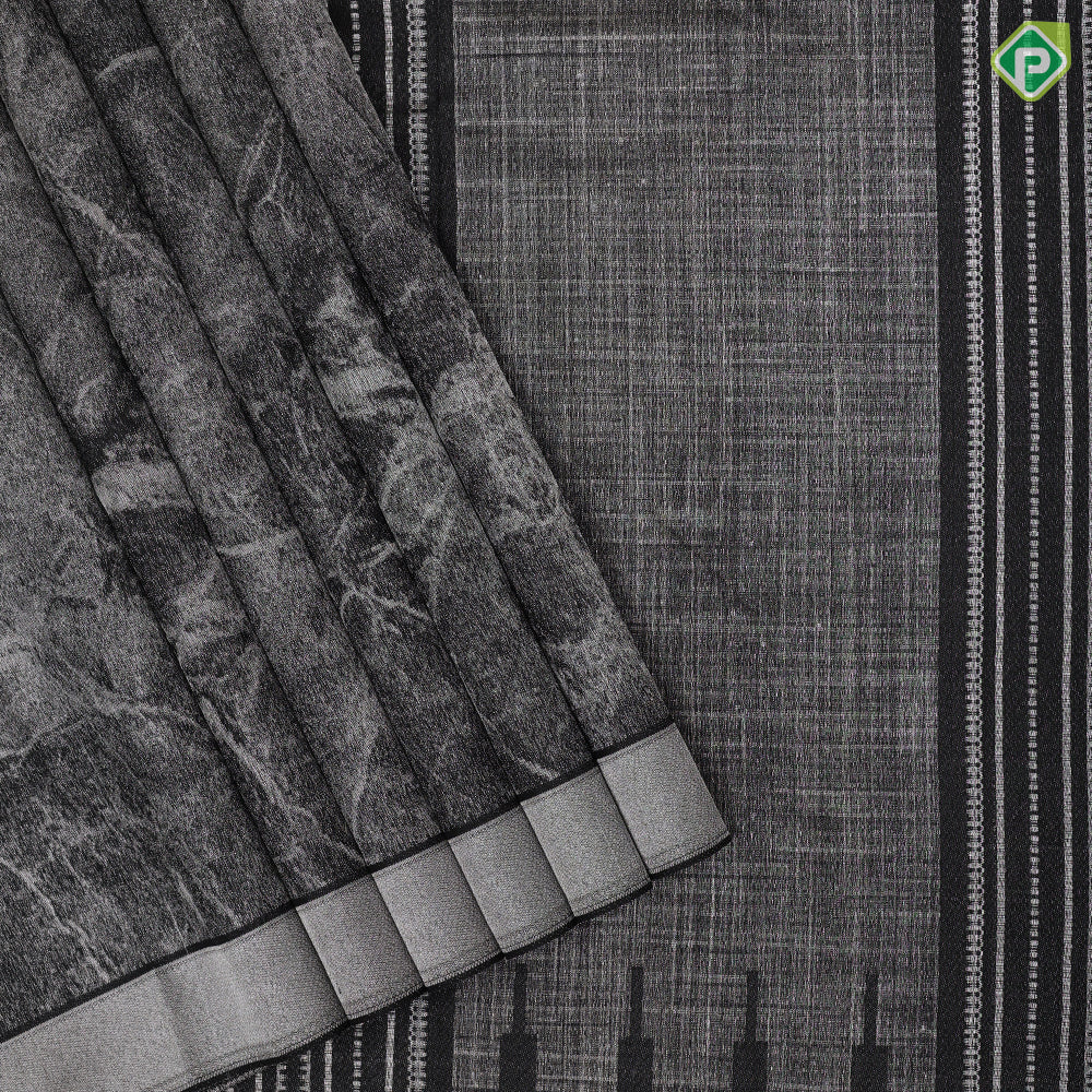 Luxury Black Silk