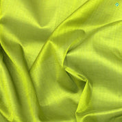 Kelly Green Orangish Pink Temple Silver Rudraksham Border Kuppadam Silk Cotton Saree