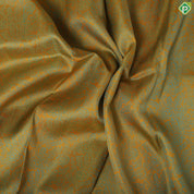 Rexona green Pink combo grand floral thread work design onion Pink gold zari high border trendy silk saree