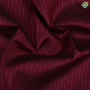 Red Wine Gold Zari Vairaoosi Lines Design Self Colour Maadam Border Design Traditional Silk Saree
