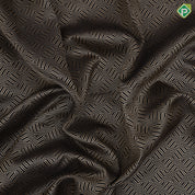 Black Colour Gold Zari Zig Zag Design Border Less Luxury Black Silk Saree