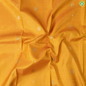 Mustard Colour With Gold Zari Silk Thread Retro Style Border Traditional Silk Saree