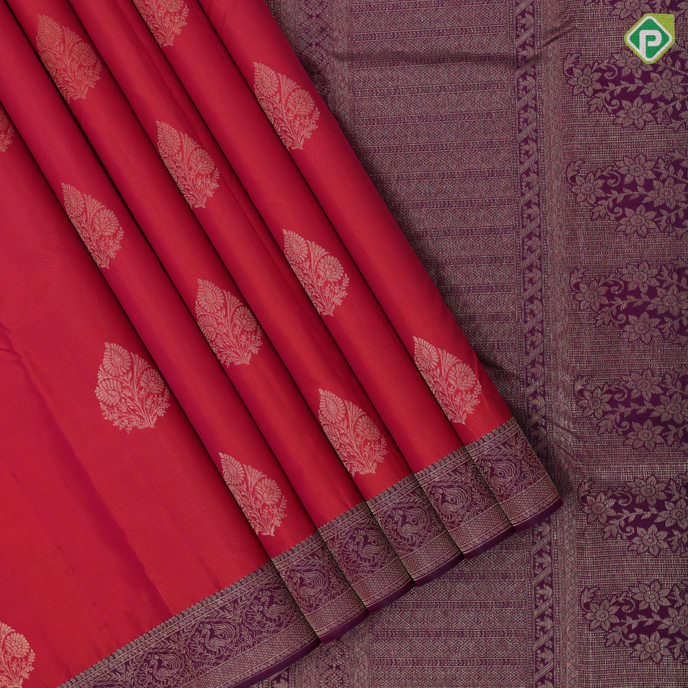 Mehndi green gold zari flower in leaf design brown gold zari peacock banaras style border gift silk saree