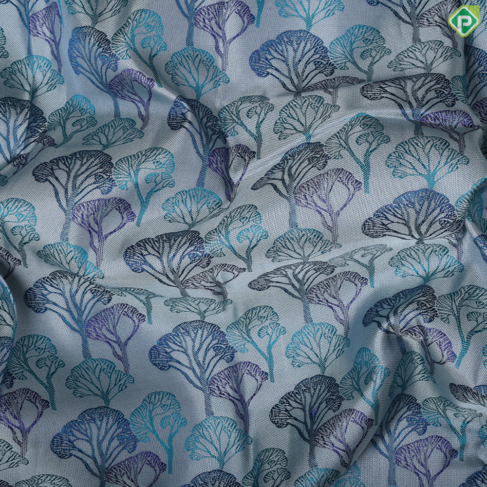 Orangish Pink With Gold Zari Floral Retta Pet Border Trendy Design Saree