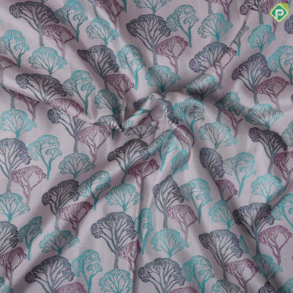 Orangish Pink With Gold Zari Floral Retta Pet Border Trendy Design Saree