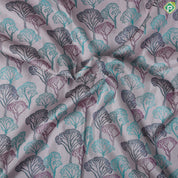 Orangish Pink With Gold Zari Floral Retta Pet Border Trendy Design Saree