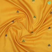 grape brown gold zari meena work butta design self color meena work rangoli border soft silk saree