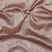 Dusty Pink silver Zari With Black Color Fancy trendy Silk Saree