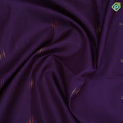 Purple group honey drop meena work butta design self gold zari meena work rangoli border soft silk saree