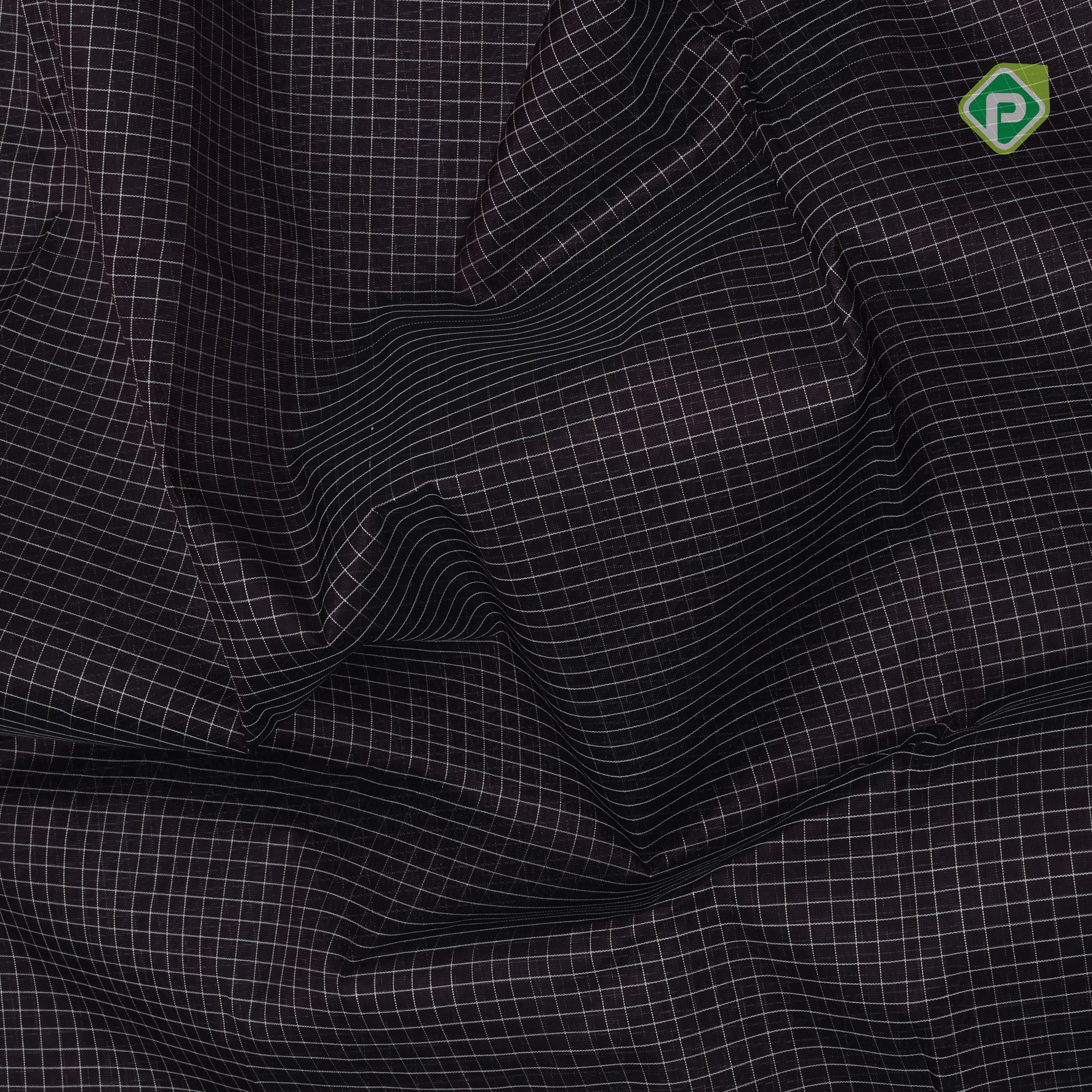 Violet gold zari mayil rudraksham butta checked grand pallu design contrast red border silk cotton saree