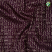 beetroot maroon gold zari grand butta design contrast baby pink gold zari multi lines border grand bridal silk saree