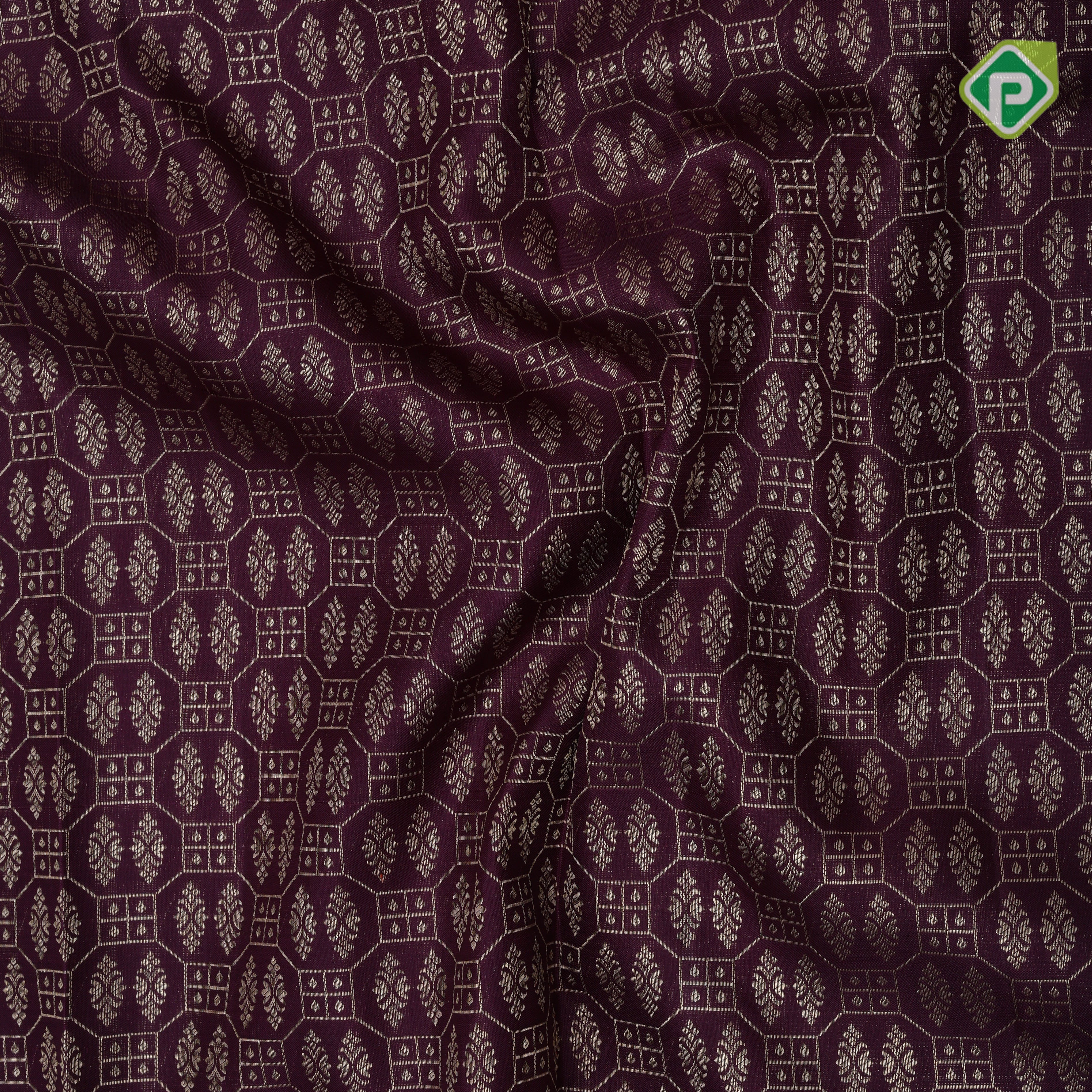 beetroot maroon gold zari grand butta design contrast baby pink gold zari multi lines border grand bridal silk saree