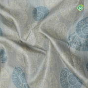 creamy color fancy design self zari plain border fancy cotton saree